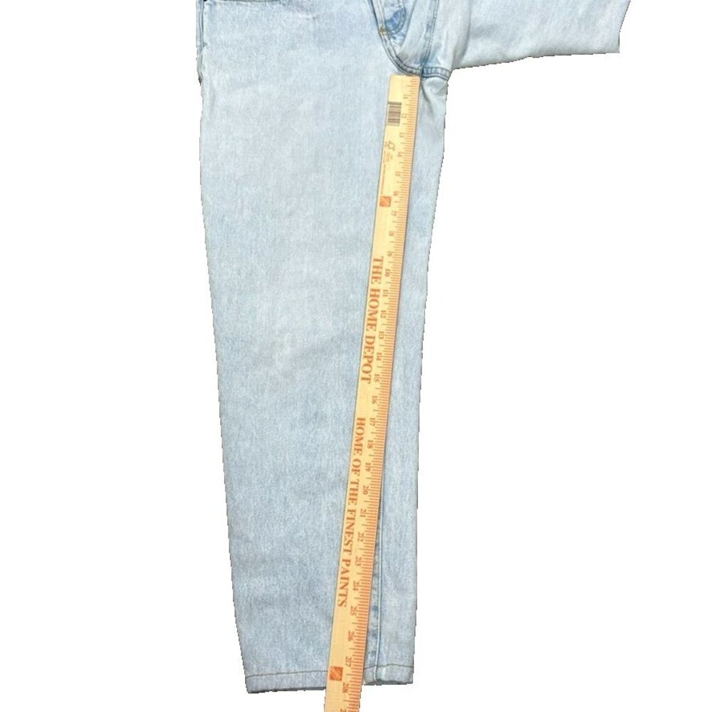 Vintage Guess‎ USA Jeans Size 1 Acid Wash Baggy 90s High Rise Taper Grunge - Picture 12 of 13